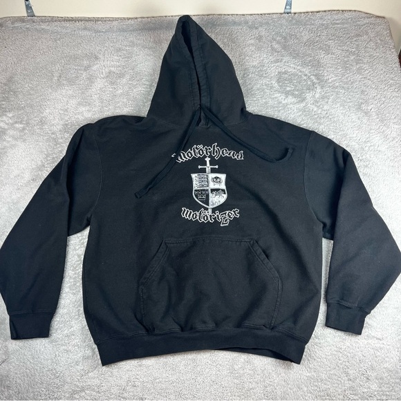 Motorhead Motorizer Black Tour Hoodie Two Sided Sweatshirt XL Music‎ Concert - Picture 1 of 7